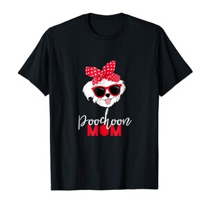Poochon Mom Shirt, Poodle Bichon, Dog Mom Gift, Rescue Dog Mom Shirt, Rescue Mom, Dog Lover Gift, Adopt Don’t Shop, I Love My Dog