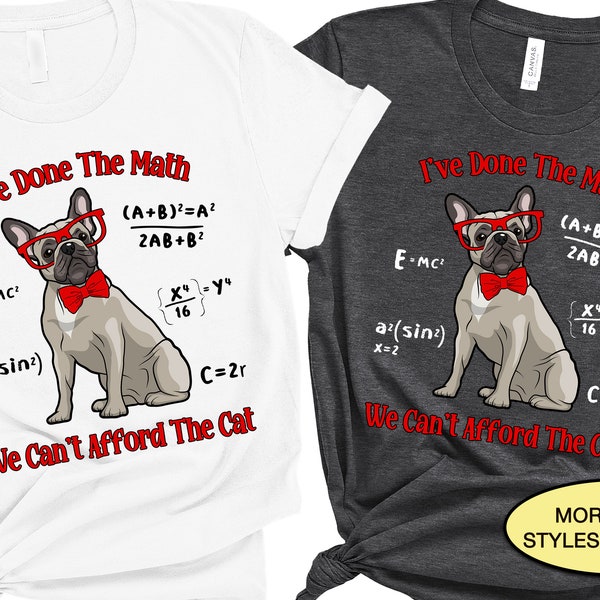 Funny Cat Math Shirt - Etsy