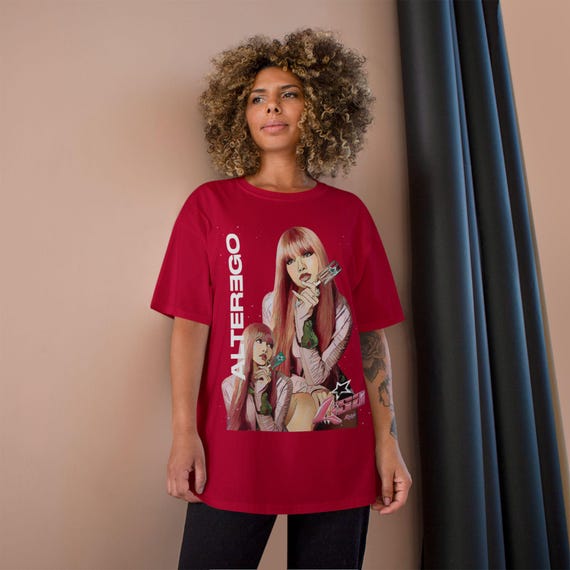 Lisa ALTEREGO T-shirt, Black Pink Lisa Kiki Version Solo