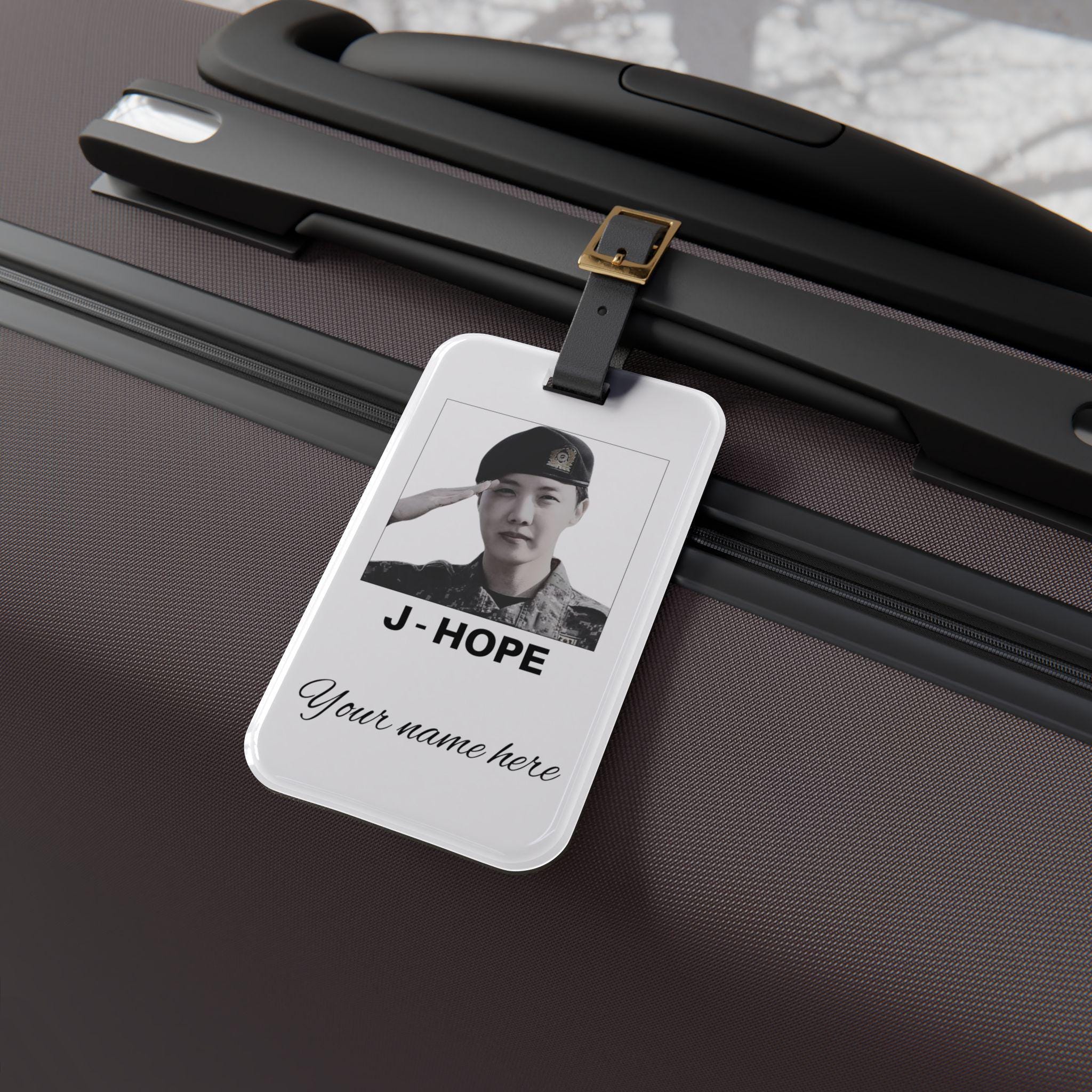 Jhope Luggage Tag - Etsy