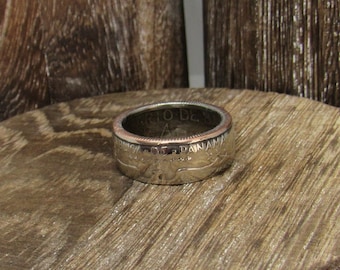 Coin Ring - Panama - 1968 - Cuarto Balboa - Cuivre/Nickel - Taille 5.5 Inv 0207