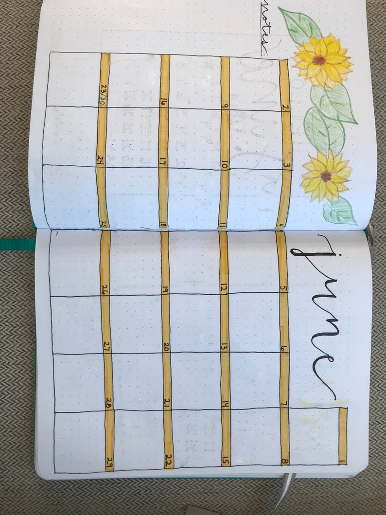 Handmade Bullet Journal / Handmade Planner / Custom Planner / Etsy