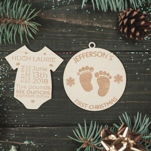 Babys first christmas ornament personalized, Babys first christmas ornament, Baby's first christmas ornament, Baby first christmas ornament