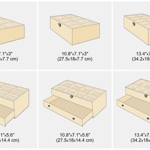 Caja de reloj para hombre grabada, caja de madera personalizada con cajón, caja de reloj de madera para hombre, caja de reloj de madera personalizada, caja de reloj de madera imagen 7