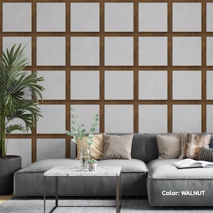 Wooden 3d wall panels, 3d wall panel backdrop,Decorative panels for wall and ceiling,Mid century modern wall art home decor,Wall decor panel