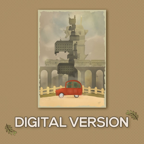 DIGITAL - Professor Layton "The first trilogy" | video game art, layton, luke, puzzle, print