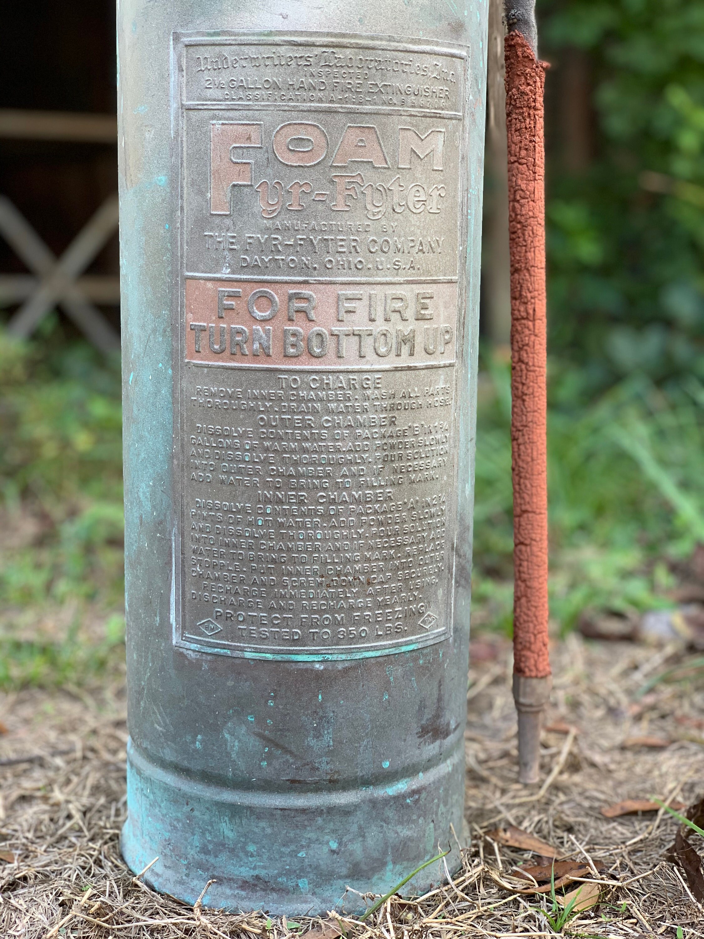 Antique Fire Extinguisher Etsy