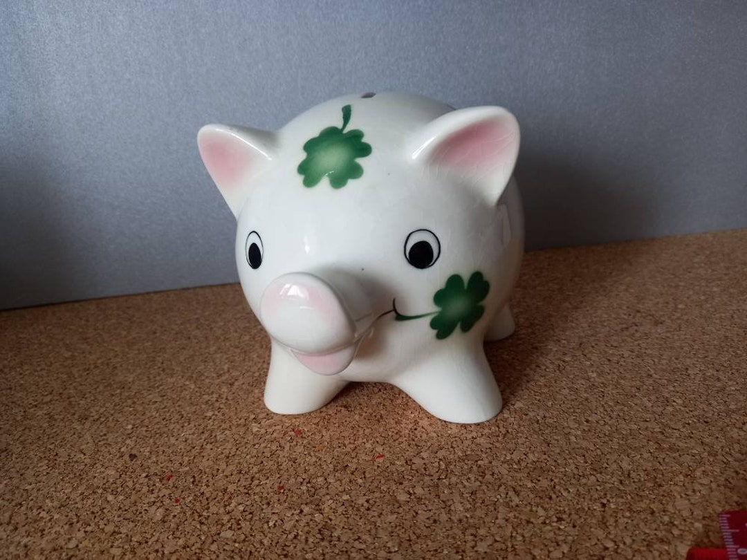 Goebel Piggy Bank Porcelain West Germany Etsy