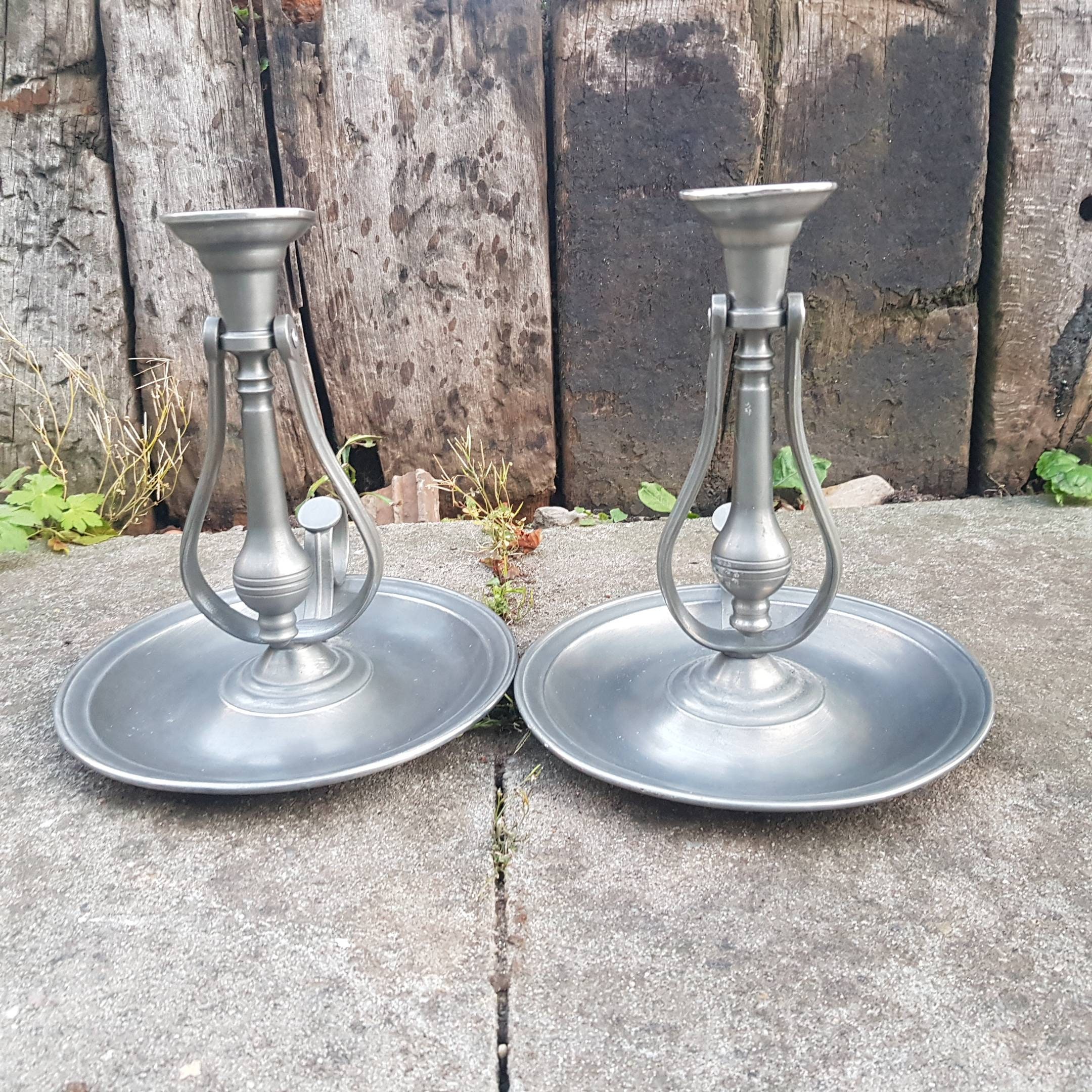 Kerzenständer zinn - Etsy.de 送料無料・割引 ⛰Austria-SKS Kerzenhalter/Windlicht Zinn その他