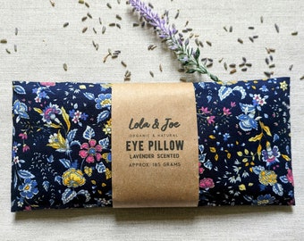 Eye pillow,washable,weighted,relaxation,aromatherapy,gift,letterbox gift,gift for her,lavender,scented,unscented,yoga,meditation