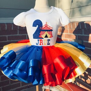 Circus Birthday Tutu Outfit - Circus Tutu Dress