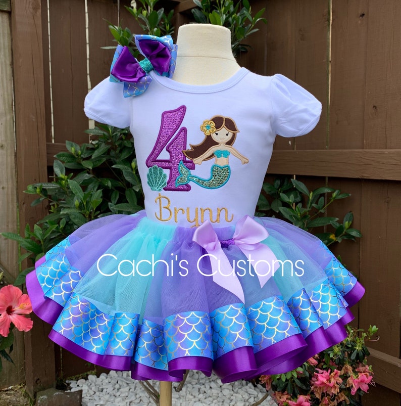 mermaid birthday outfit