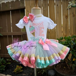 Ice Cream Birthday Outfit