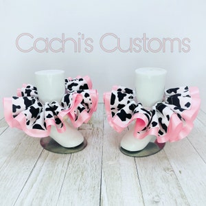 Cow Tutu Anklets | Ruffle Tutu Socks