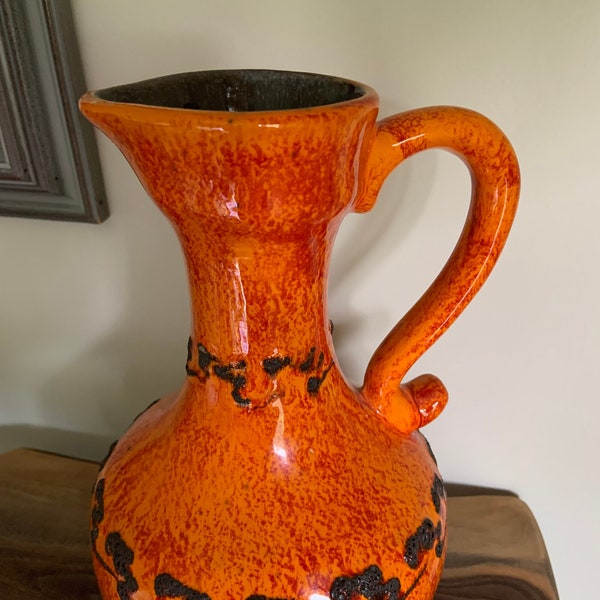 Vintage Walter Gerhards Vase | Fat Lava | 285-25 | Made in West Germany | 1960s 1970s