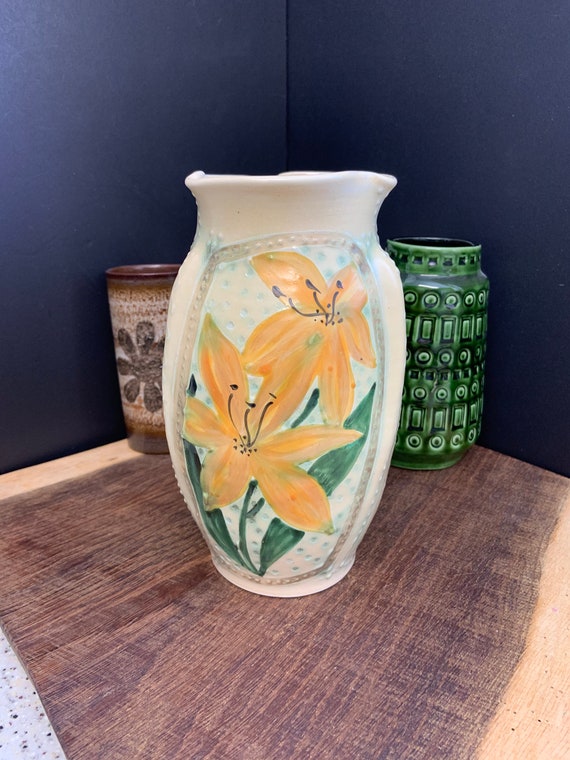Pottery Canadian Art Pottery Vase Ontario Master Potter Etsy Finland