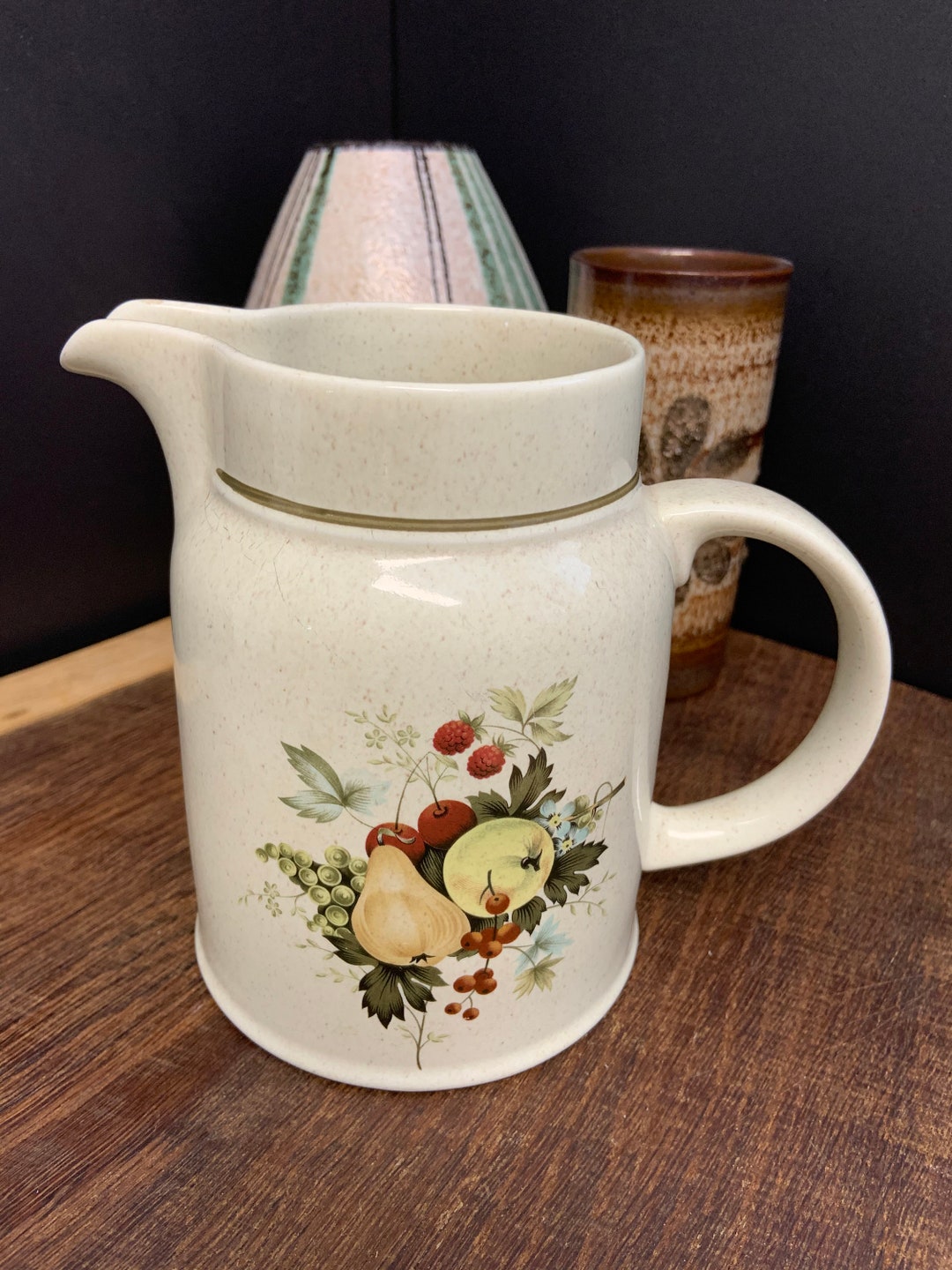 Royal Doulton Lambeth Stoneware Jug Pitcher Cornwall Etsy