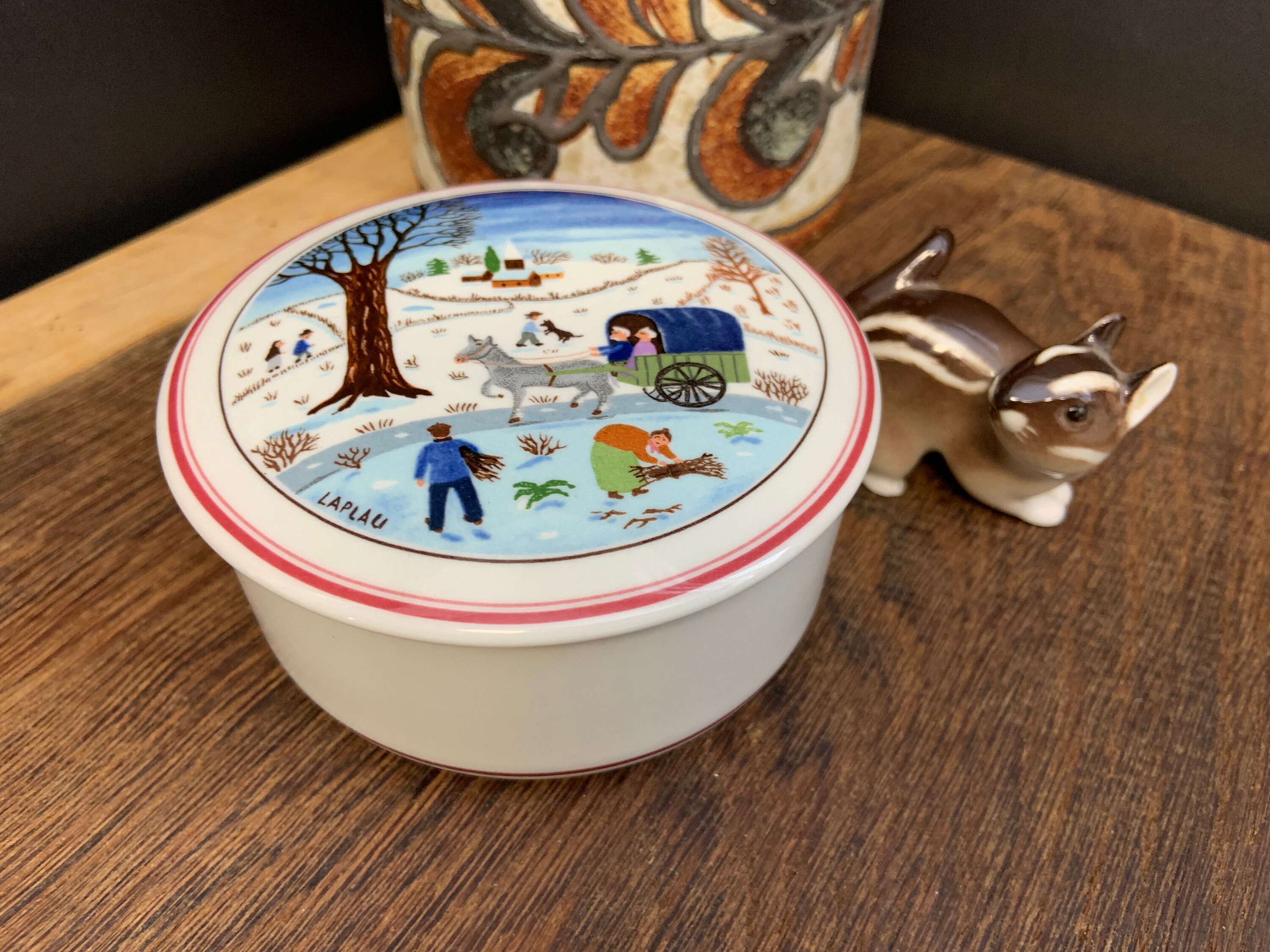 Villeroy & Boch Naif Christmas Trinket Dish Made in Etsy