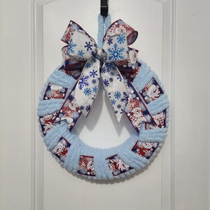 NEW! Snowman Wreath