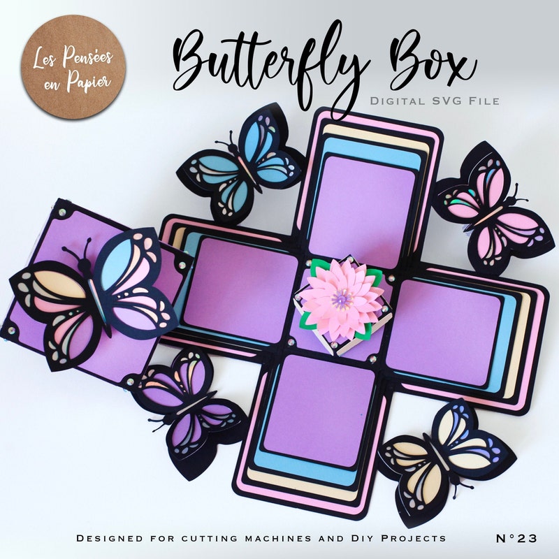 Exploding Butterfly Cards - Etsy