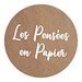 LesPenseesenPapier store logo