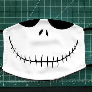 Pumpkin King Jack Skull Facemask