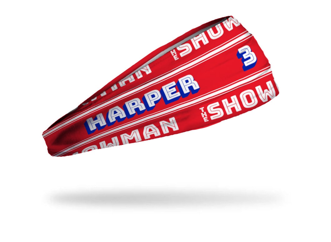 Discover Bryce Harper The Showman Athletic Baseball Headband