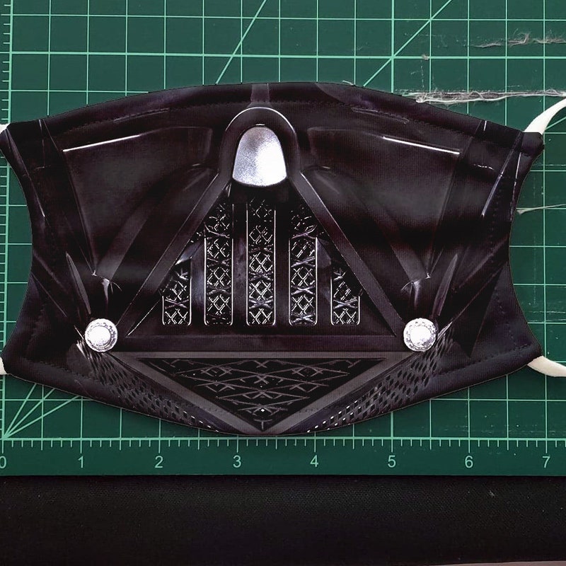 Darth Vader Face Mask - Etsy