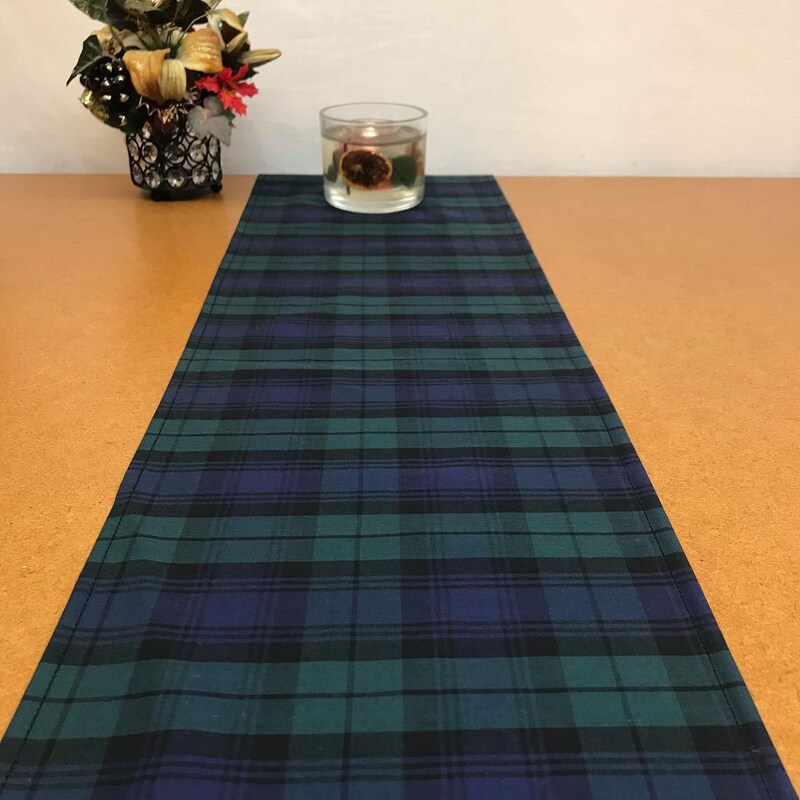 Galbraith Tartan Crest Table Runner - Cotton table runner main image 0