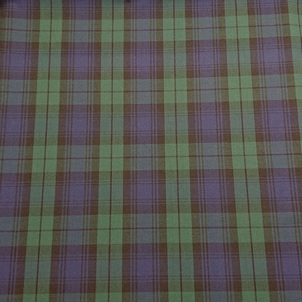 Blackwatch Plaid Table Throw