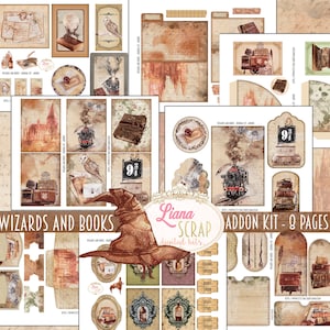 Wizard Scrapbook Kits-CHOOSE YOUR COLOR – Destination: Imagination!