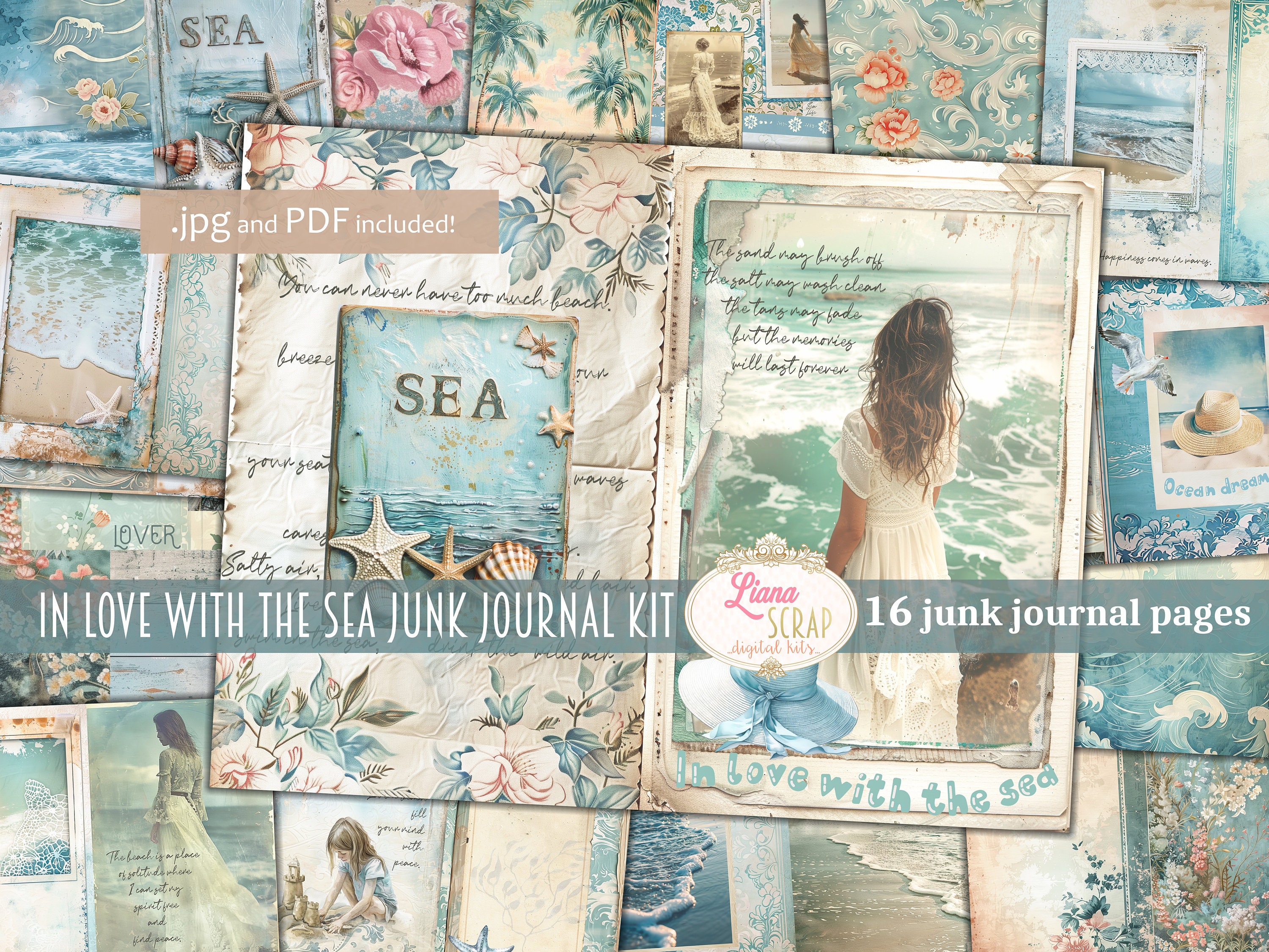 〜海のjunk journal〜ジャンクジャーナル幅17cm mqdefault.jpg