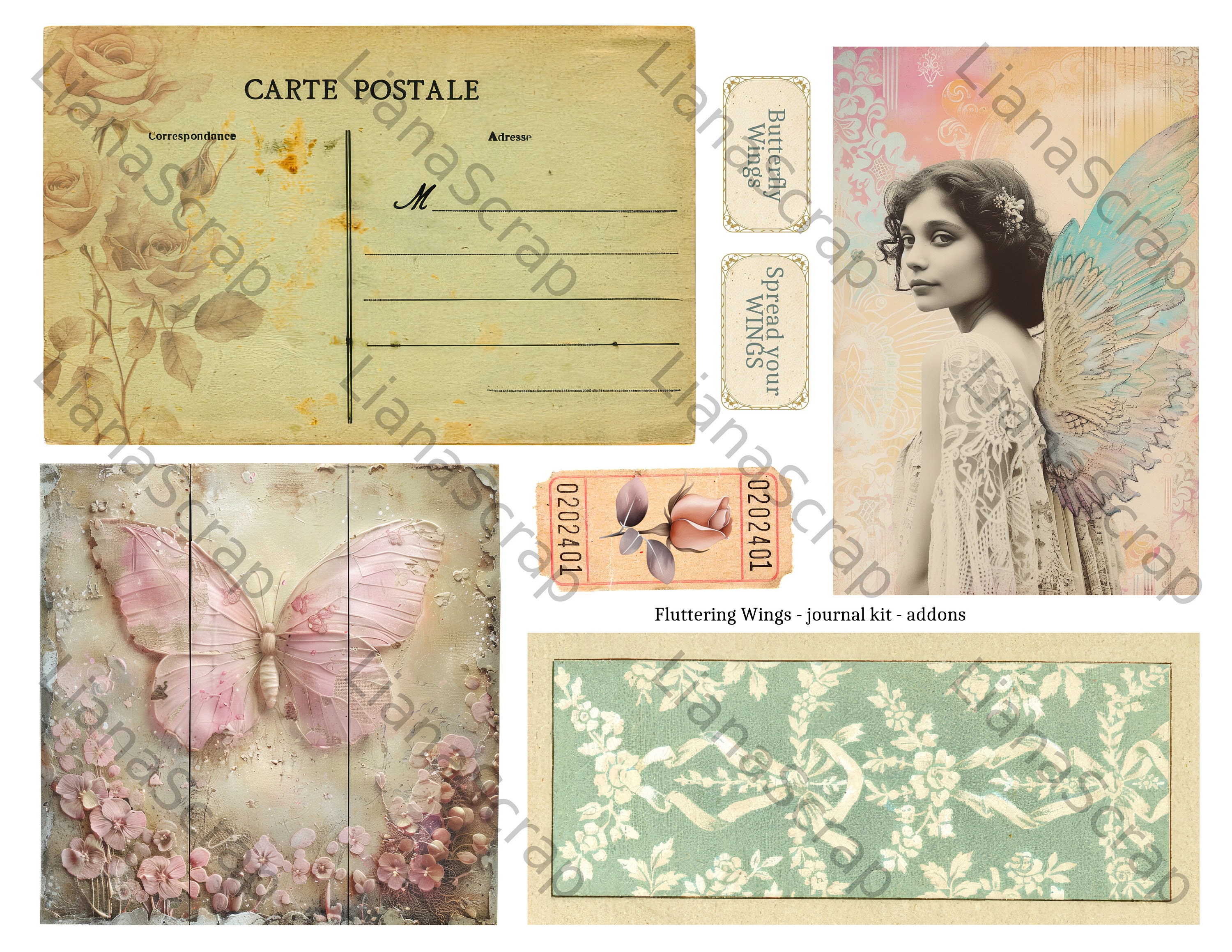 ジャンクジャーナル　薔薇と妖精 ジャンクジャーナル 薔薇と妖精 【公式通販】