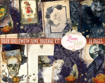 ウィスパーズ ジャンク ジャーナル ADDON キット、ハロウィーンの森の