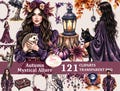 Autumn Mystical Allure 121 Clipart Images - Digital Stickers, PNG Graphics for Planners, Scrapbooking, Fall Decor & Mystical Designs product logo