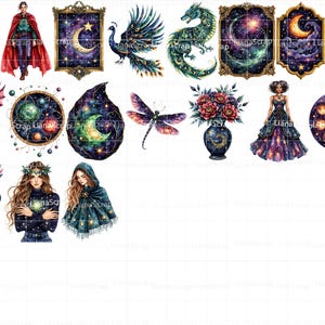 天龍のクリップアート – 112枚の魔法のPNG画像、スクラップブッキング 画像 5