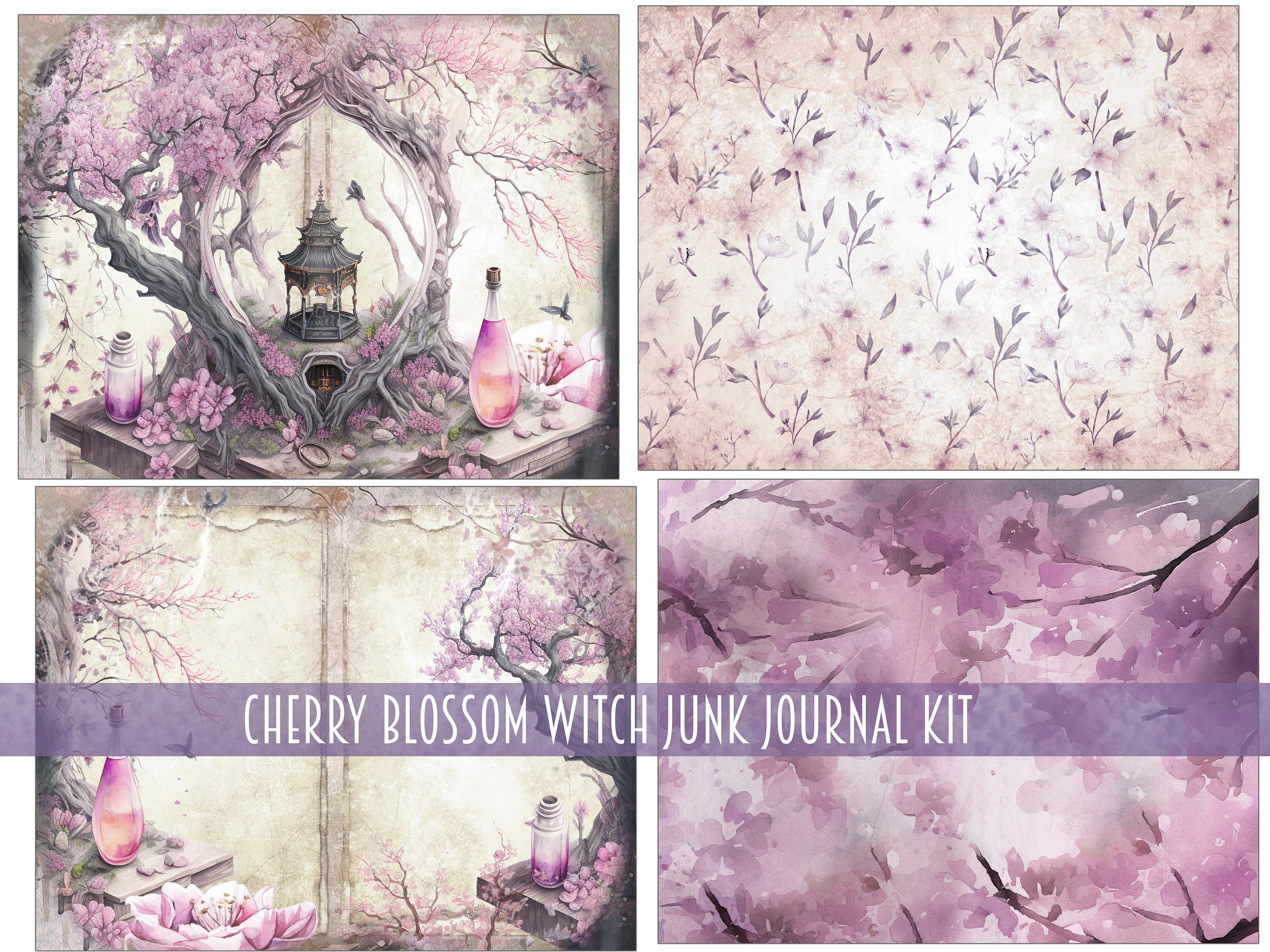 Cherry Blossom Journal Kit – Chantel Matias Designs