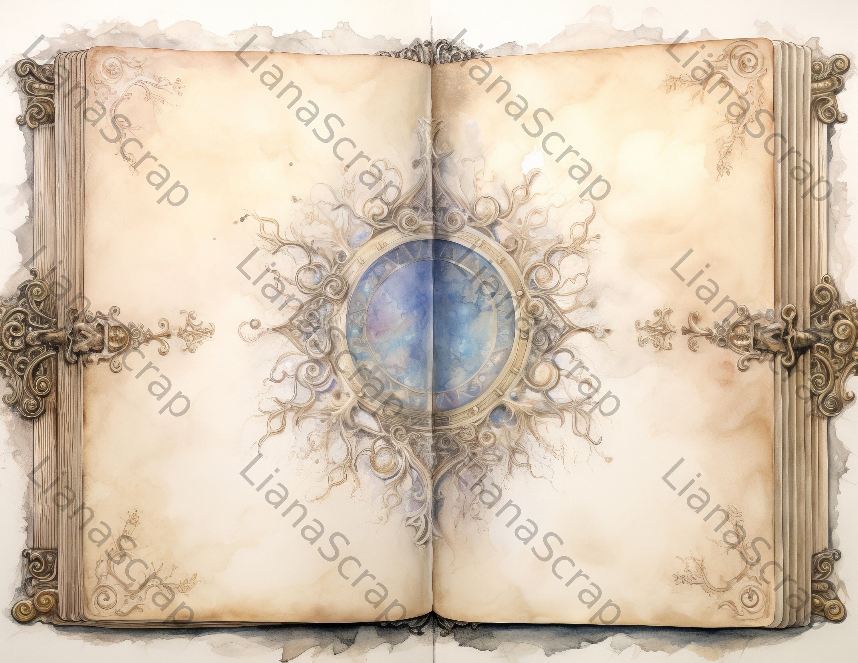 ブルーオープンブック、ジャンクジャーナルのブックセンターページ