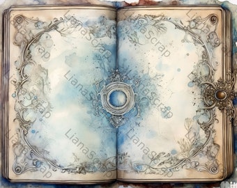 ブルーオープンブック、ジャンクジャーナルのブックセンターページ