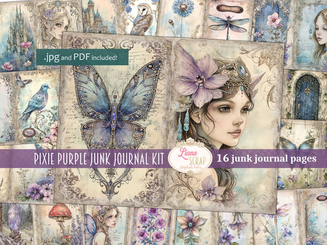 Junkjournal*コラージュジャーナル『春の天使』 Junkjournal*コラージュジャーナル『春の天使』 Junkjournal