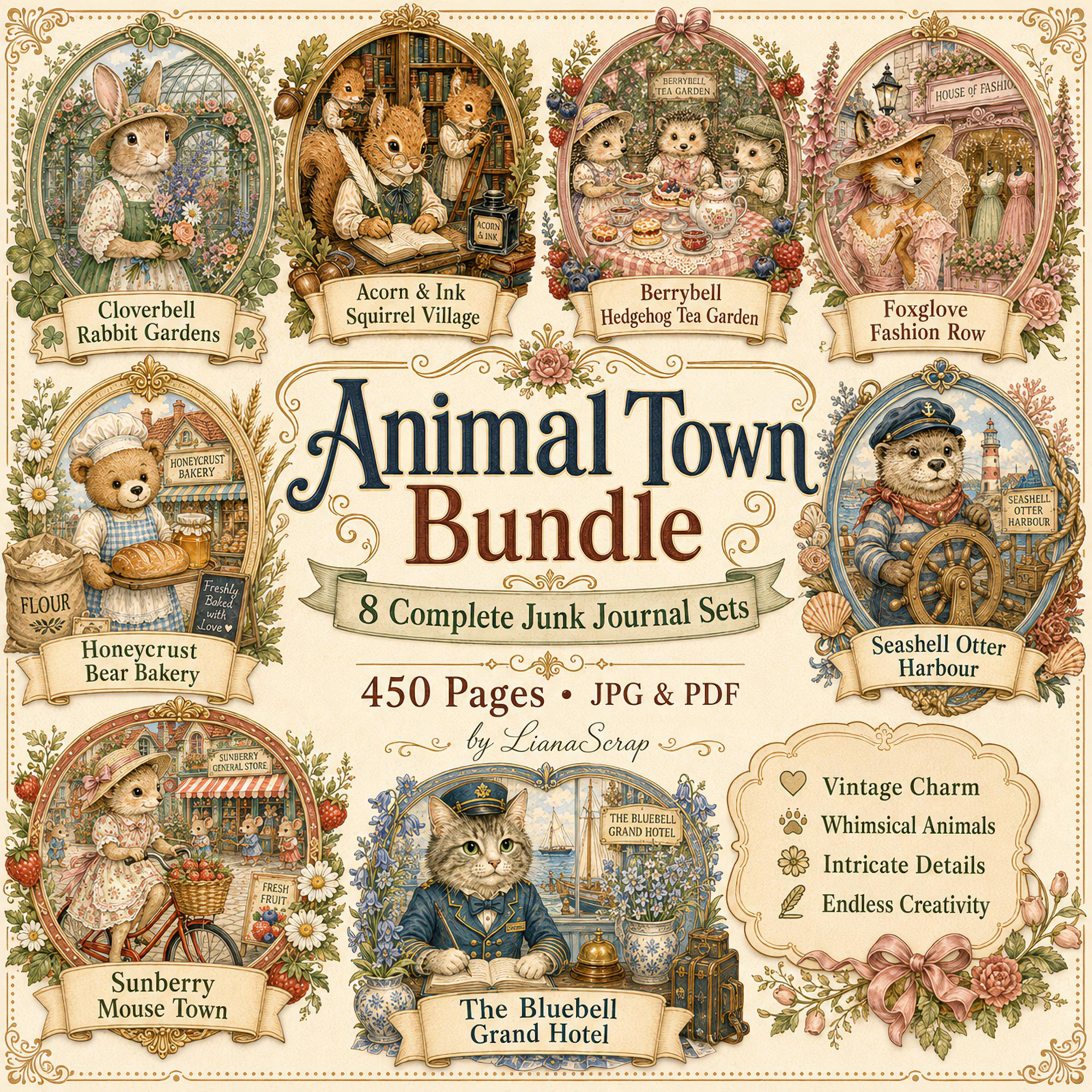 Junk Journal Bundle - Etsy