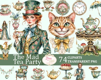 Alice im Wunderland Clipart - PNG Grafik (PNG)