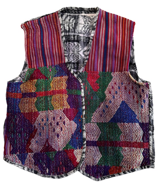 Vintage Mexican Embroidered Vest