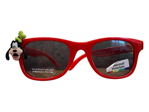 Kids red sunglasses top