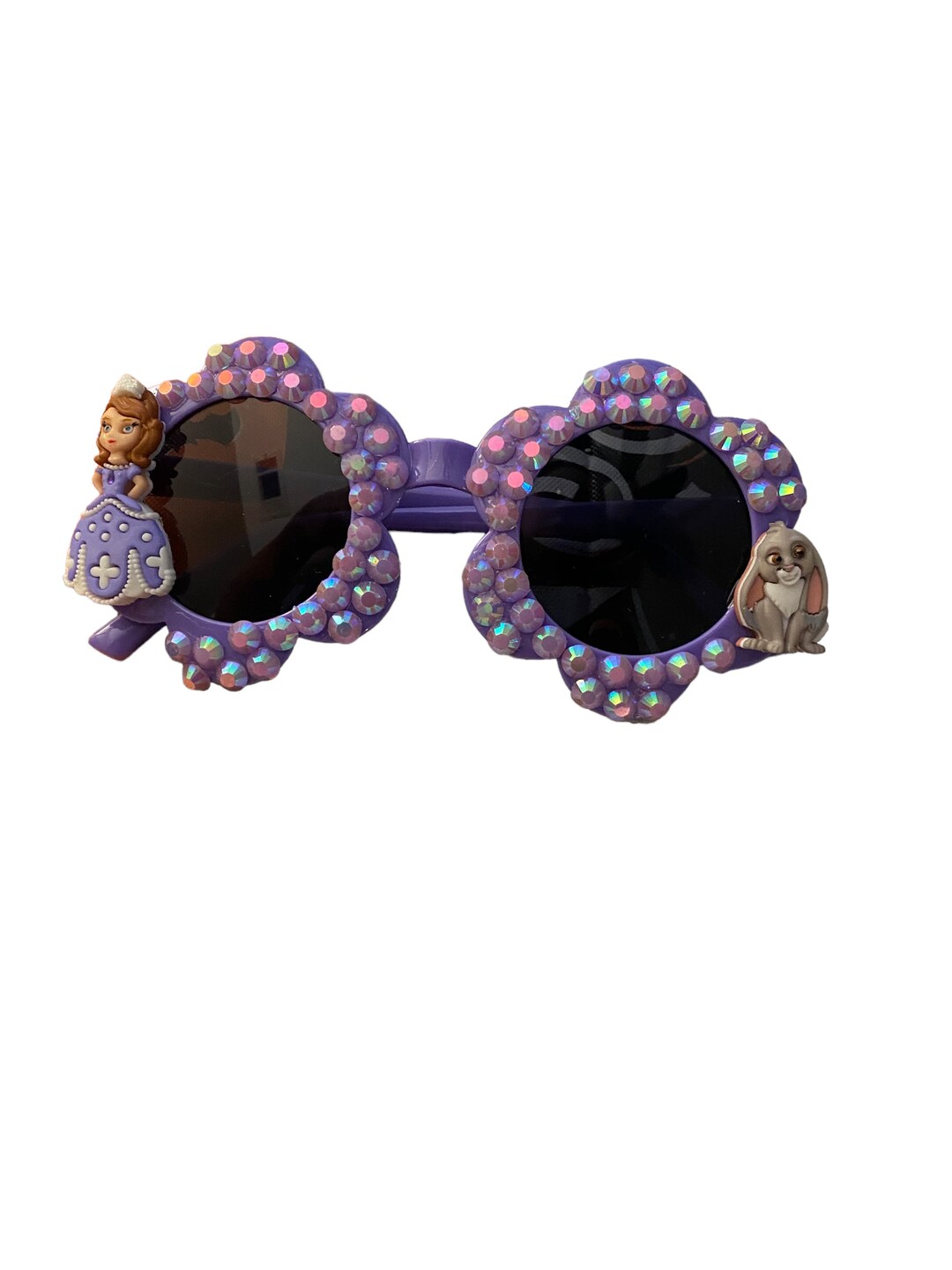 Purple Sofia the First Sunglasses Purple With Bling Sparkly Kids