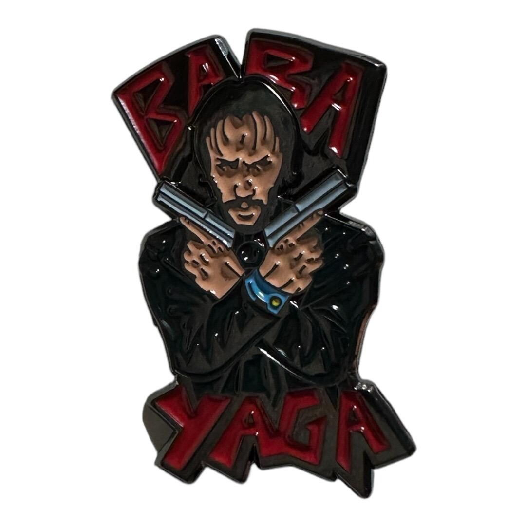 Baba Yaga Keanu Pin Enamel Collectors Pin Gift Collector Fun Scary Pins ...