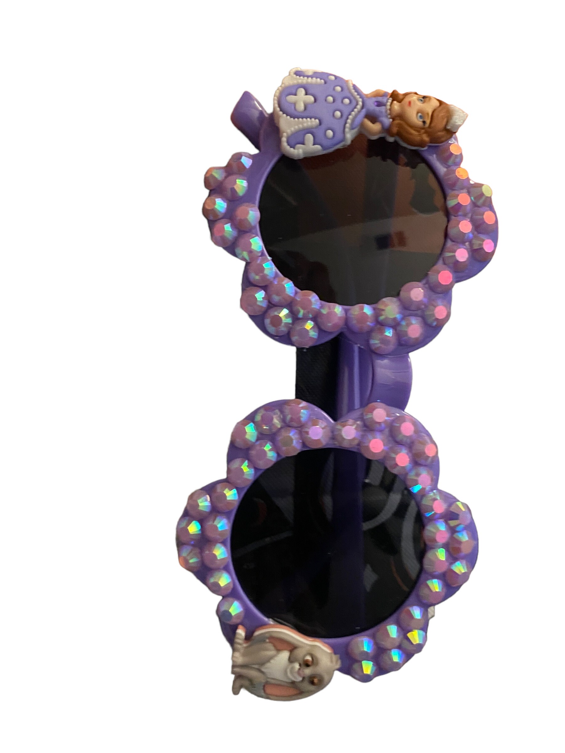 Purple Sofia the First Sunglasses Purple With Bling Sparkly Kids