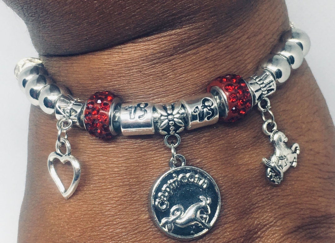 Bracelet élastique à Breloques éléphants - Doré - Neuf Avec étiquettes - Pour Fille/femme