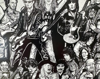 ロックンロールシアター、ハワード・テマンによる絵、ロックンロールの