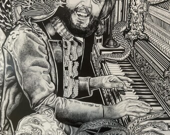 Pn on Concert Posters & Muscal Art 1980s - Now